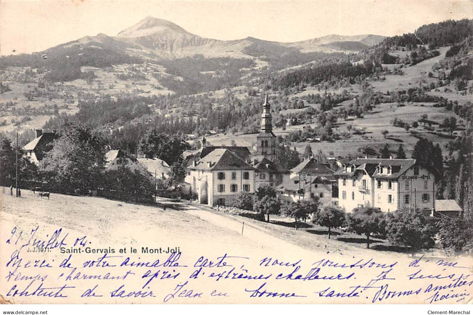 SAINT GERVAIS Et Le Mont Joli - Très Bon état - Saint-Gervais-les-Bains
