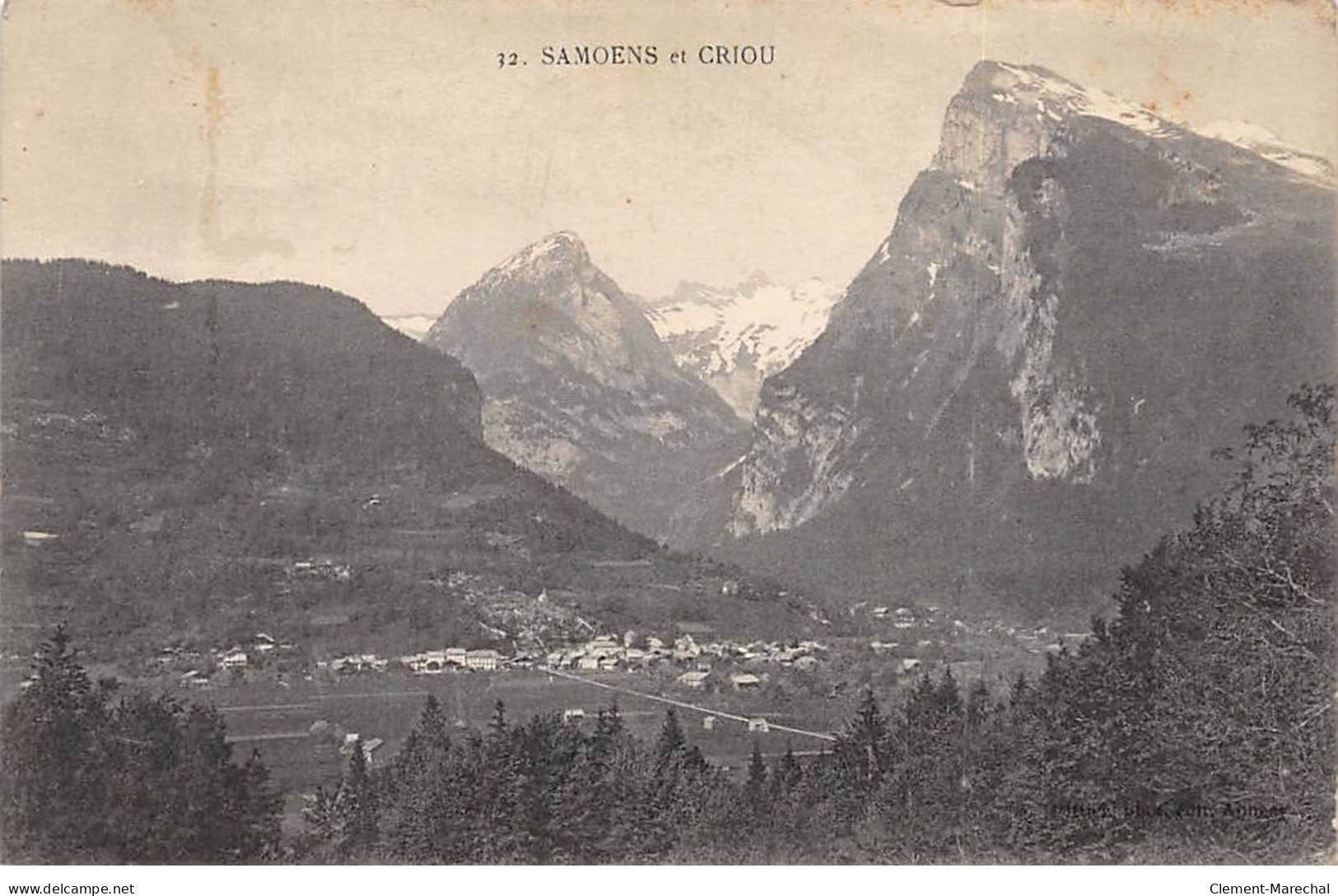 SAMOENS Et CRIOU - Très Bon état - Samoëns