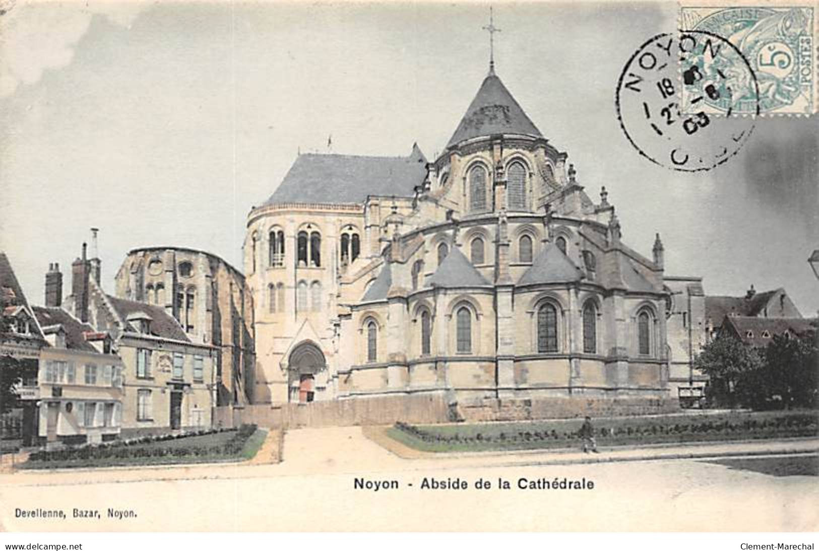 NOYON - Abside De La Cathédrale - Très Bon état - Noyon