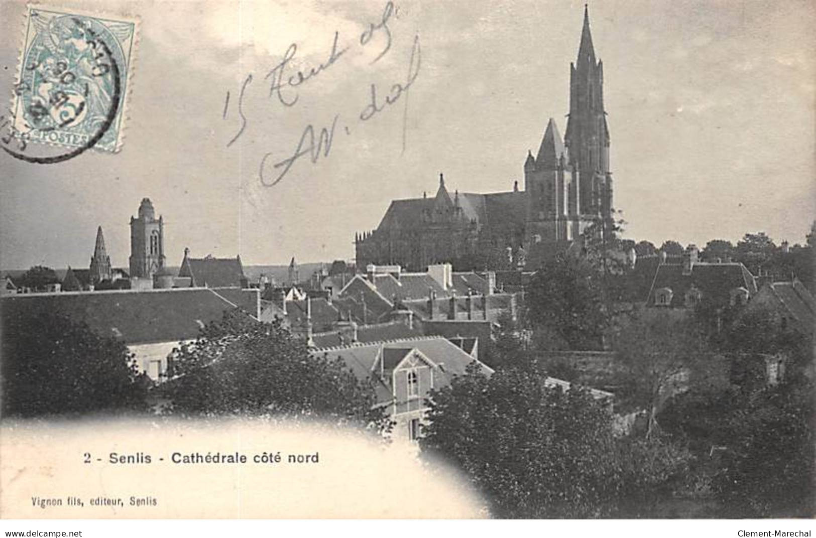 SENLIS - Cathédrale Côté Nord - Très Bon état - Senlis