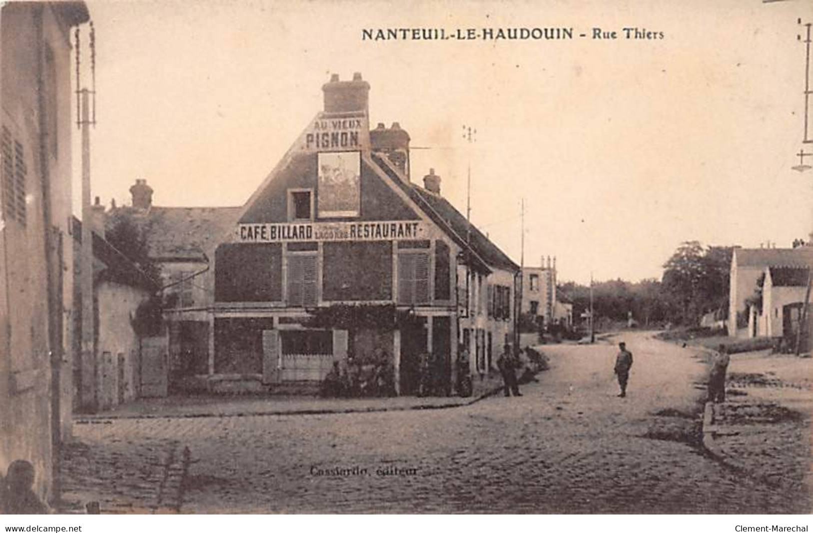 NANTEUIL LE HAUDOUIN - Rue Thiers - Très Bon état - Nanteuil-le-Haudouin