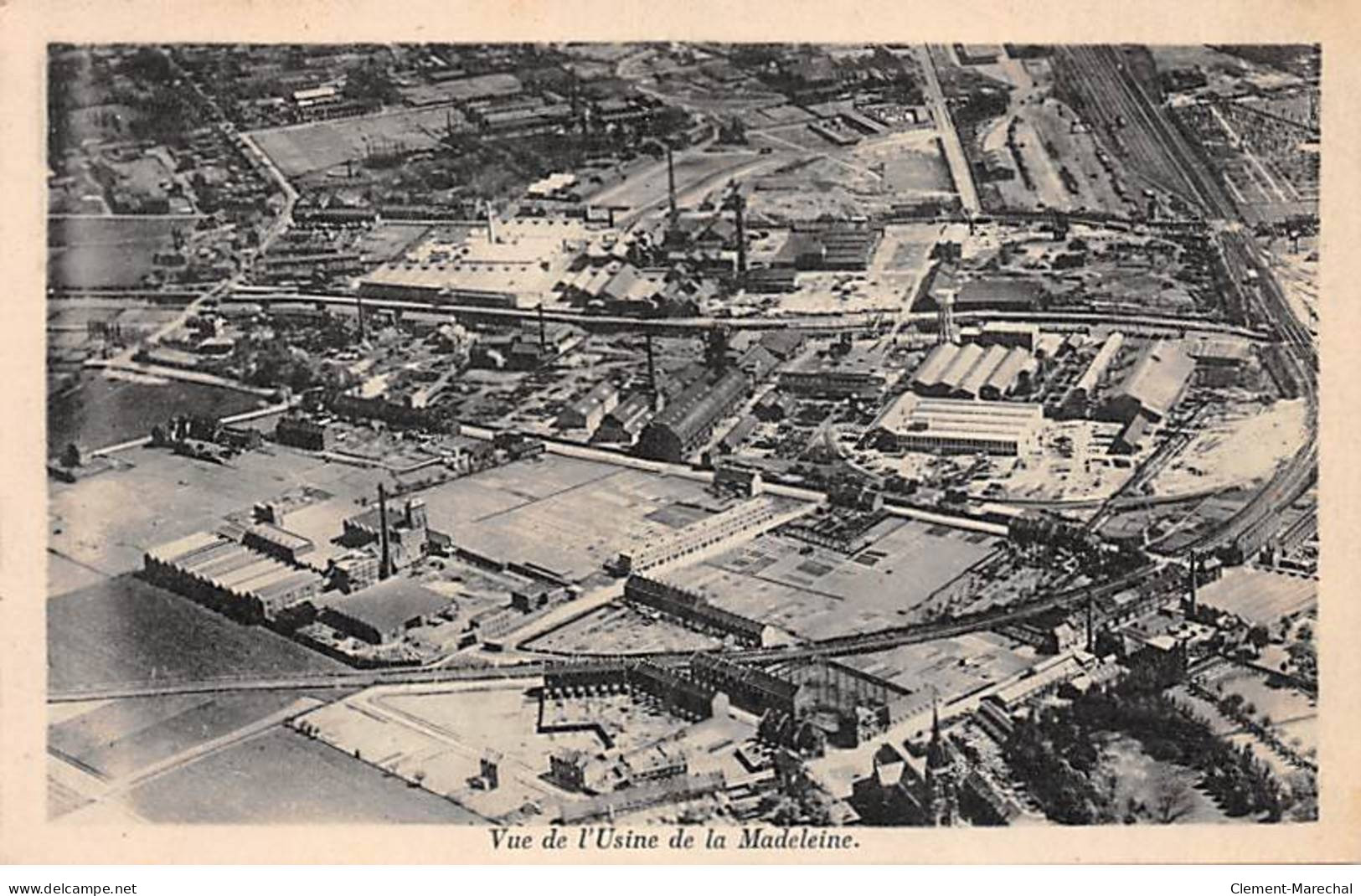 Vue De L'Usine De LA MADELEINE - Très Bon état - La Madeleine