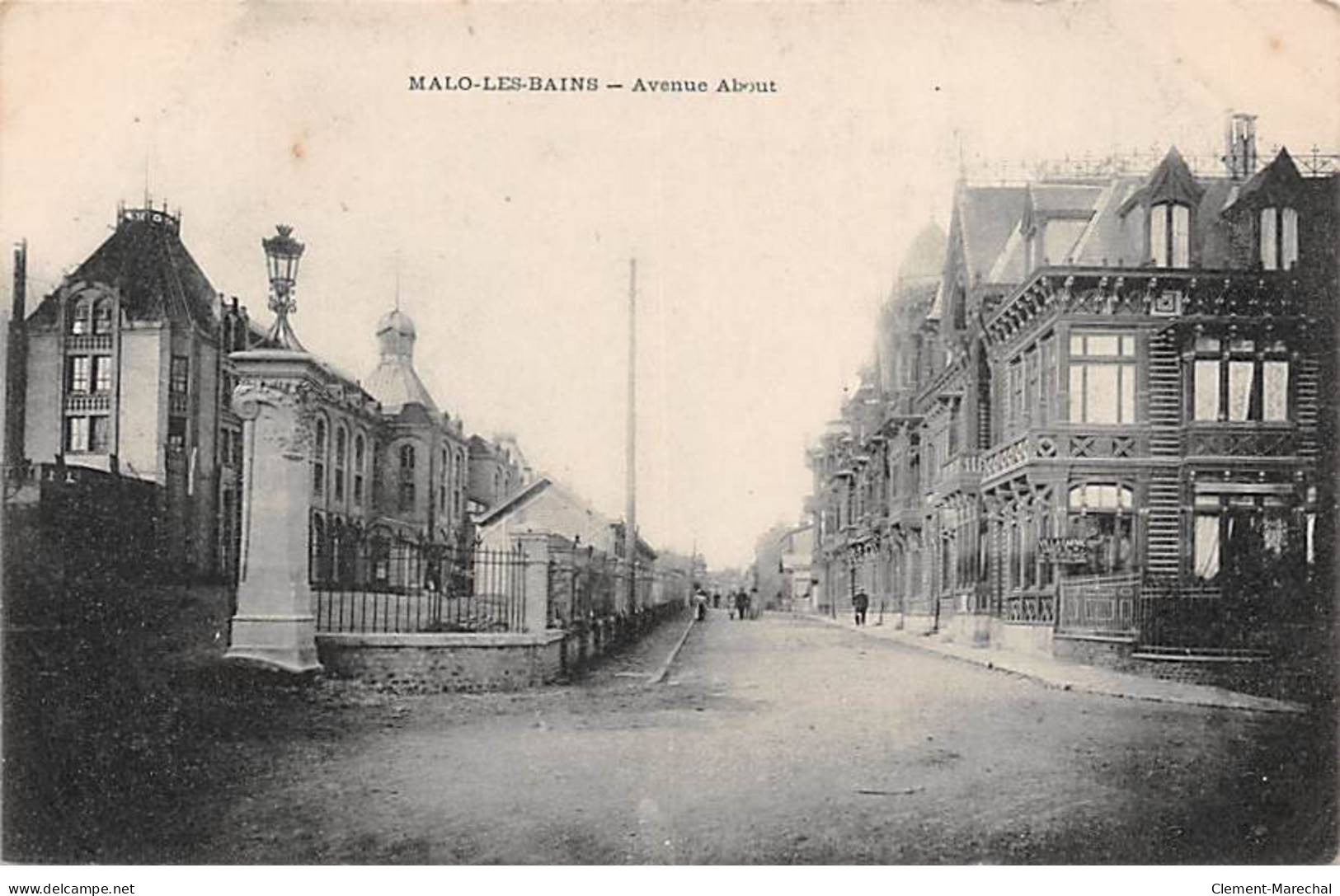 MALO LES BAINS - Avenue About - Très Bon état - Malo Les Bains