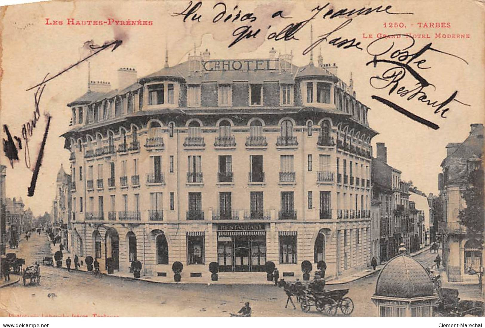TARBES - Le Grand Hôtel Moderne - Très Bon état - Tarbes