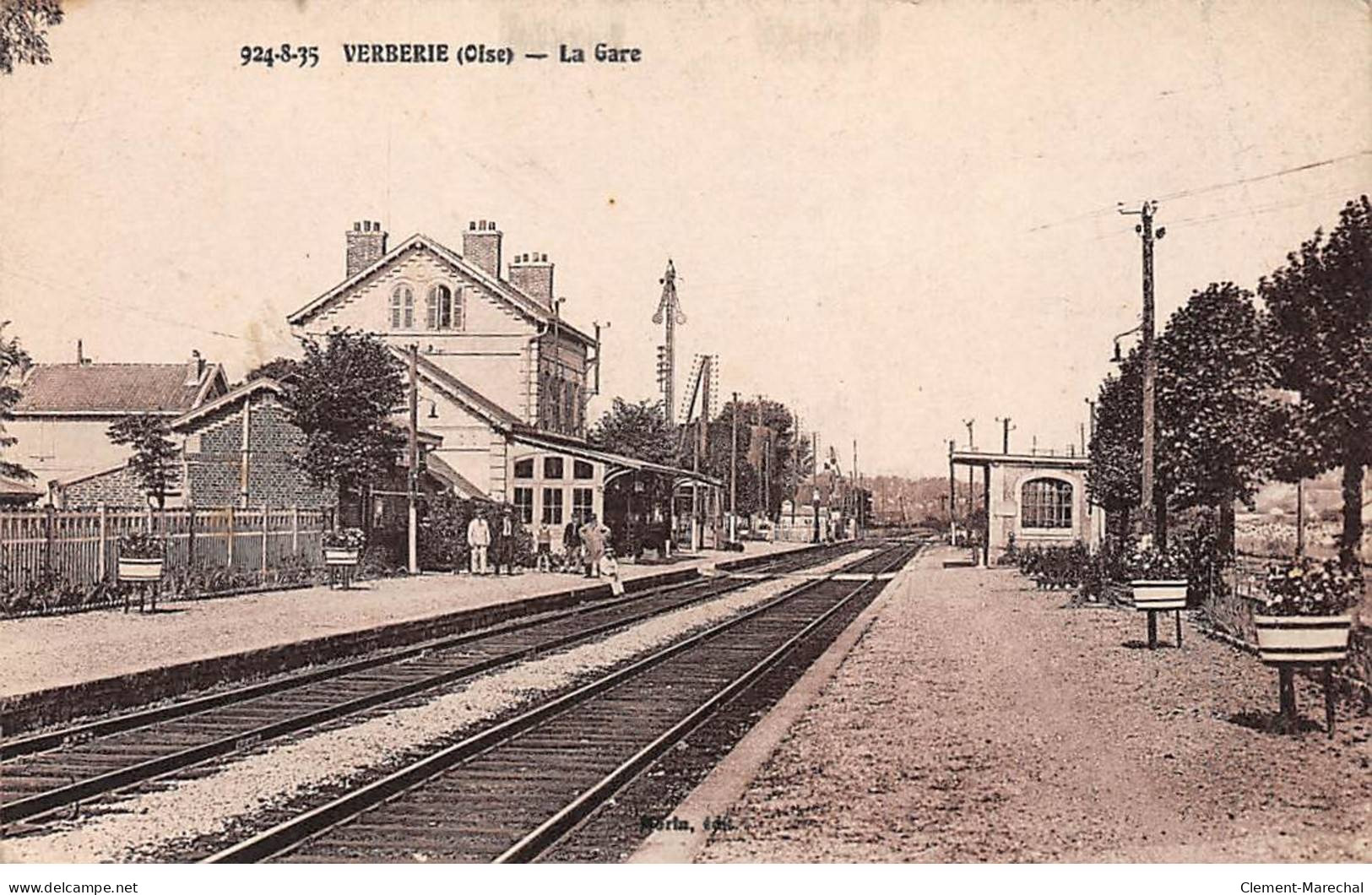 VERBERIE - La Gare - Très Bon état - Verberie