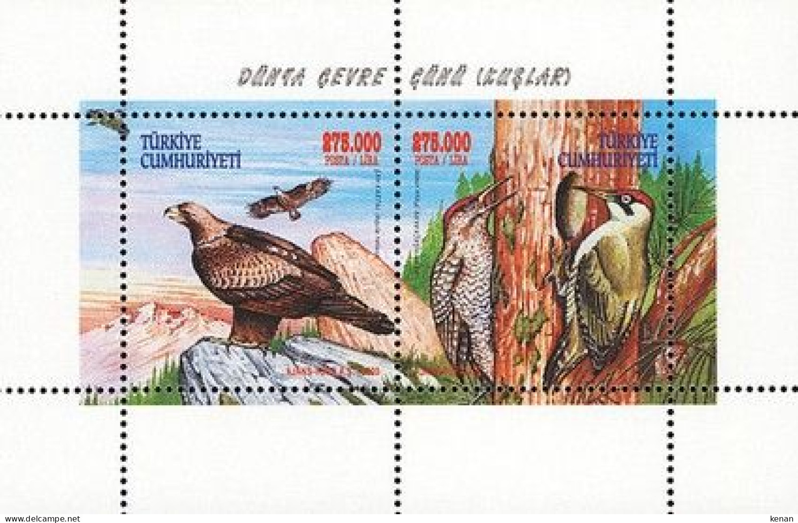 Turkey, 2000, Mi: Block 44 (MNH) - Unused Stamps