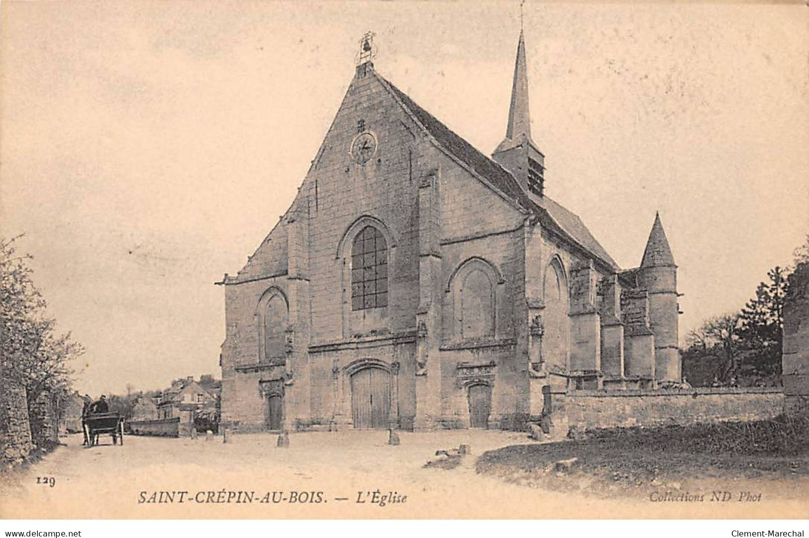 SAINT CREPIN AU BOIS - L'Eglise - Très Bon état - Sonstige & Ohne Zuordnung