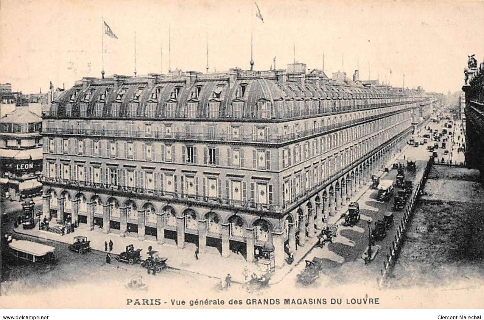 PARIS - Vue Générale Des Grands Magasins Du Louvre - Très Bon état - Arrondissement: 01