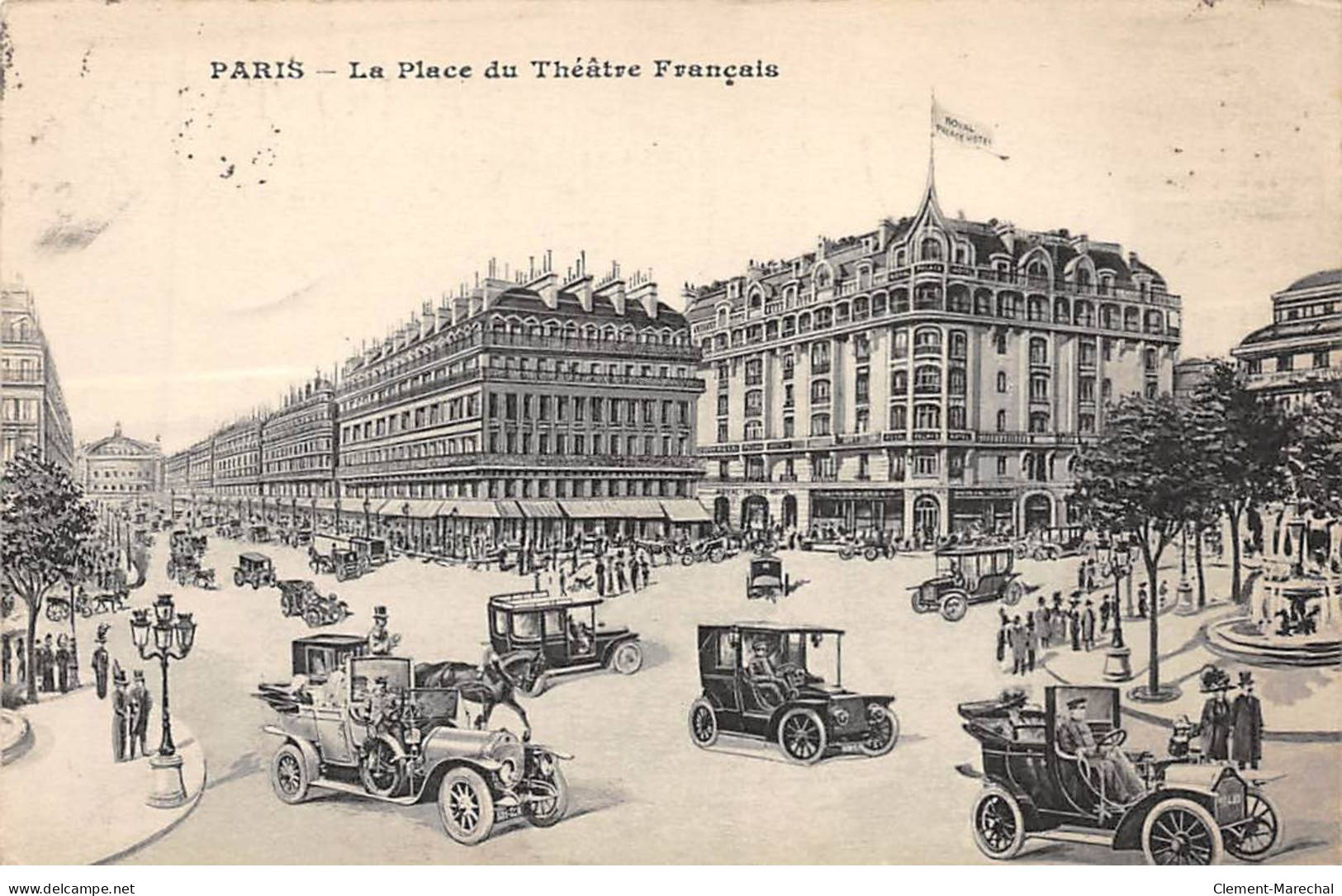 PARIS - La Place Du Théâtre Français - Très Bon état - Arrondissement: 01