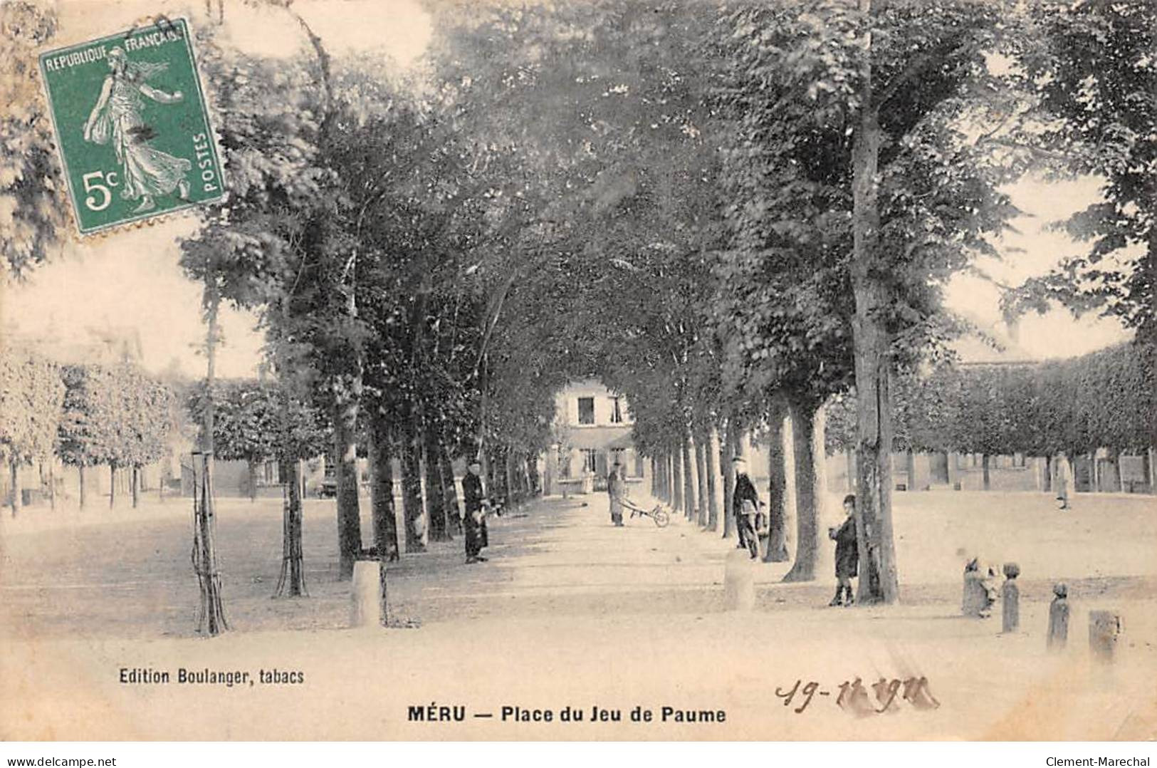 MERU - Place Du Jeu De Paume - Très Bon état - Meru