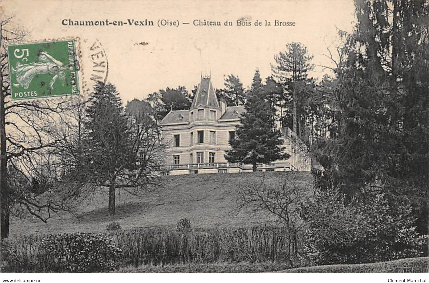 CHAUMONT EN VEXIN - Château Du Bois De La Brosse - Très Bon état - Chaumont En Vexin