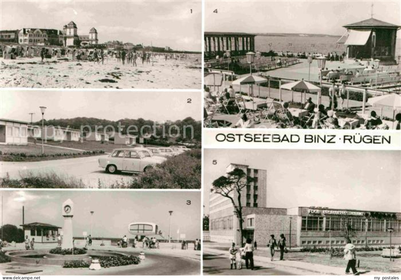 72636305 Binz Ruegen Kurhaus Strand Konzertpavillon Erholungsheim Arkona Binz - Altri & Non Classificati