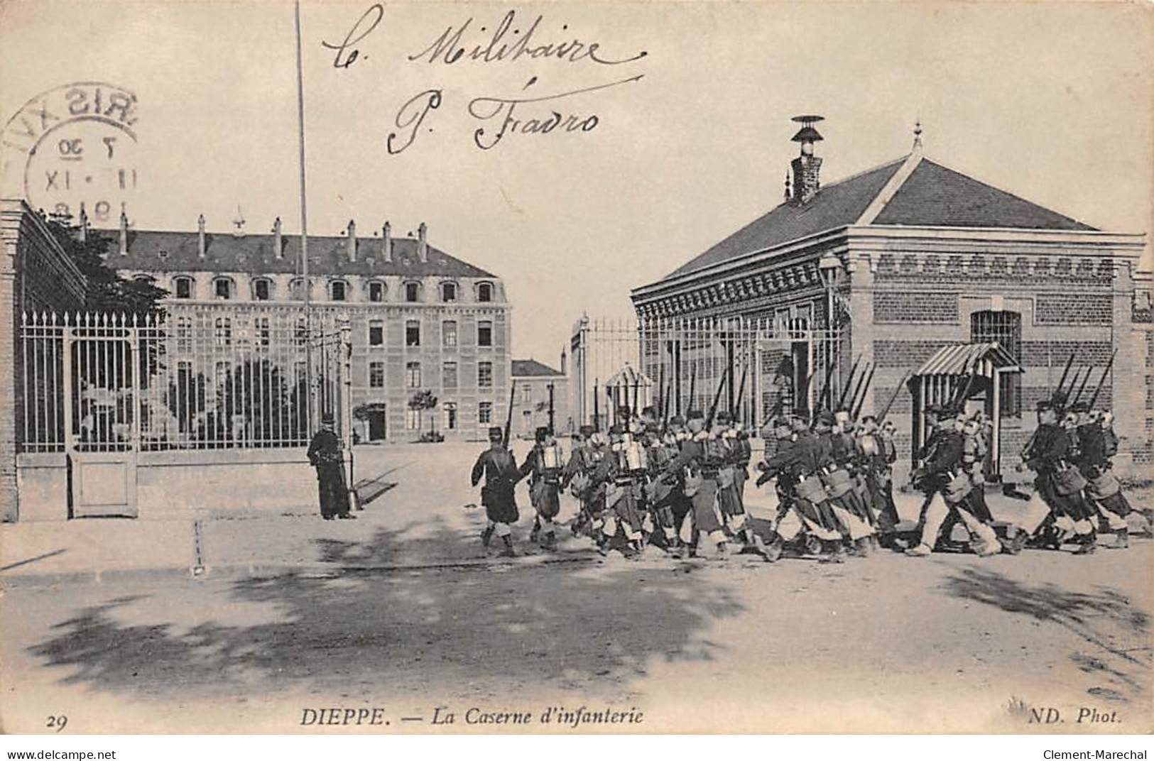 DIEPPE - La Caserne D'Infanterie - Très Bon état - Dieppe