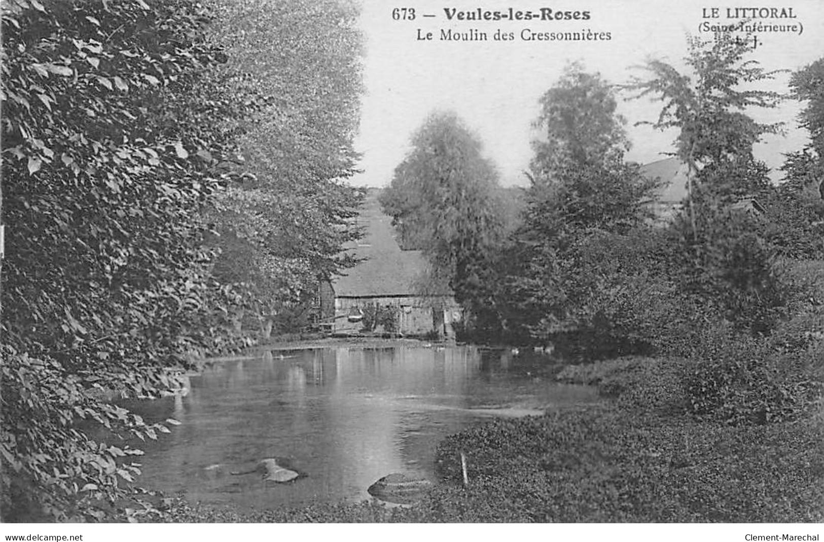 VEULES LES ROSES - Le Moulin Des Cressonnières - Très Bon état - Veules Les Roses