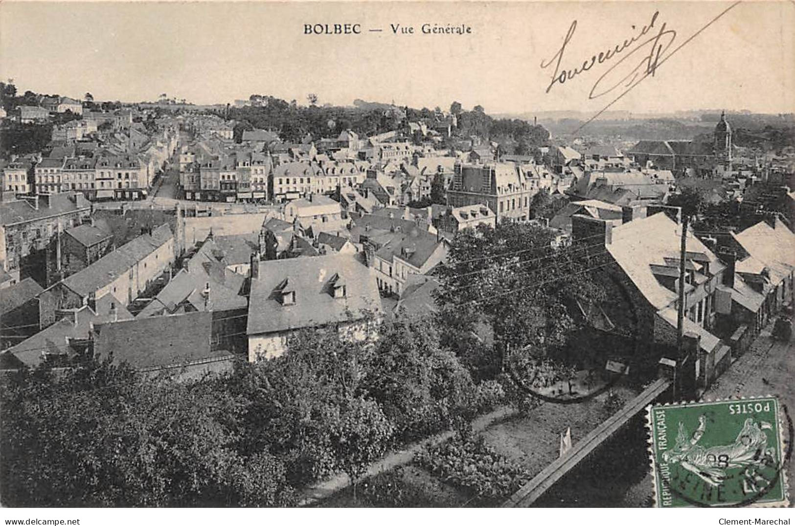 BOLBEC - Vue Générale - Très Bon état - Bolbec