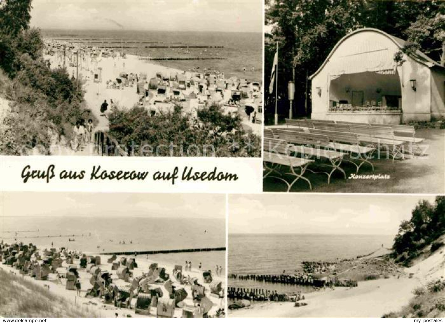 72636291 Koserow Ostseebad Usedom Strand Konzertplatz  Koserow - Andere & Zonder Classificatie