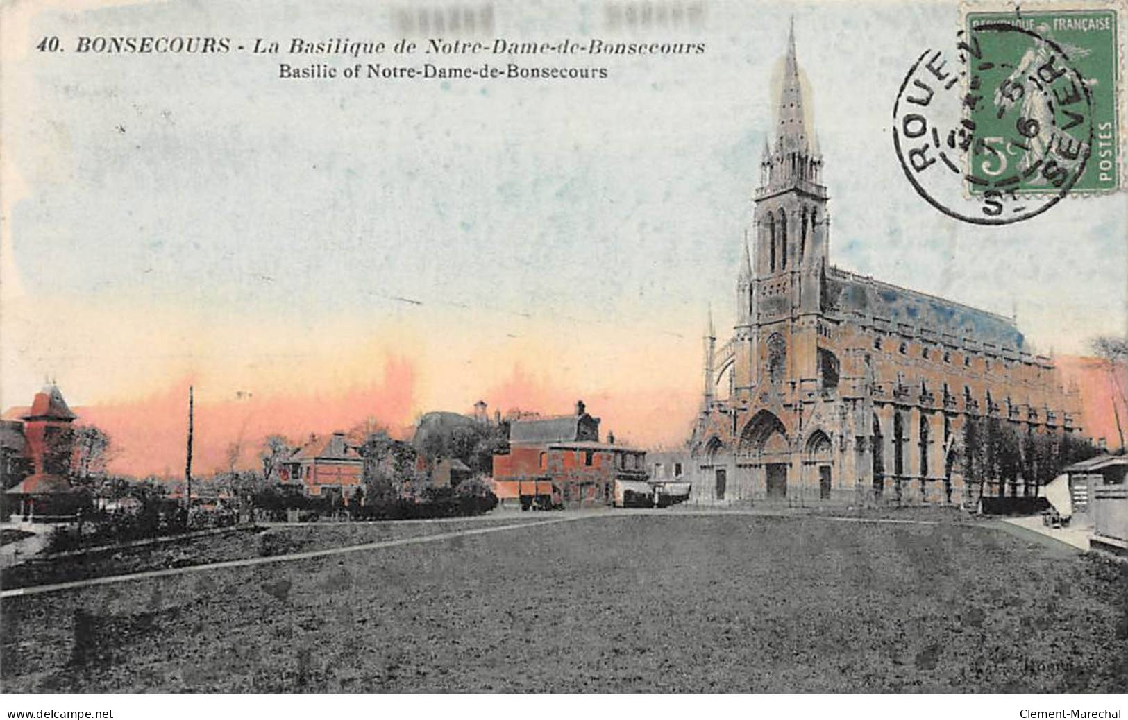 BONSECOURS - La Basilique De Notre Dame De Bonsecours - Très Bon état - Bonsecours
