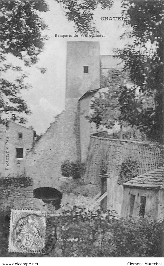 CHATEL - Remparts Du Vieux Chatel - Très Bon état - Châtel