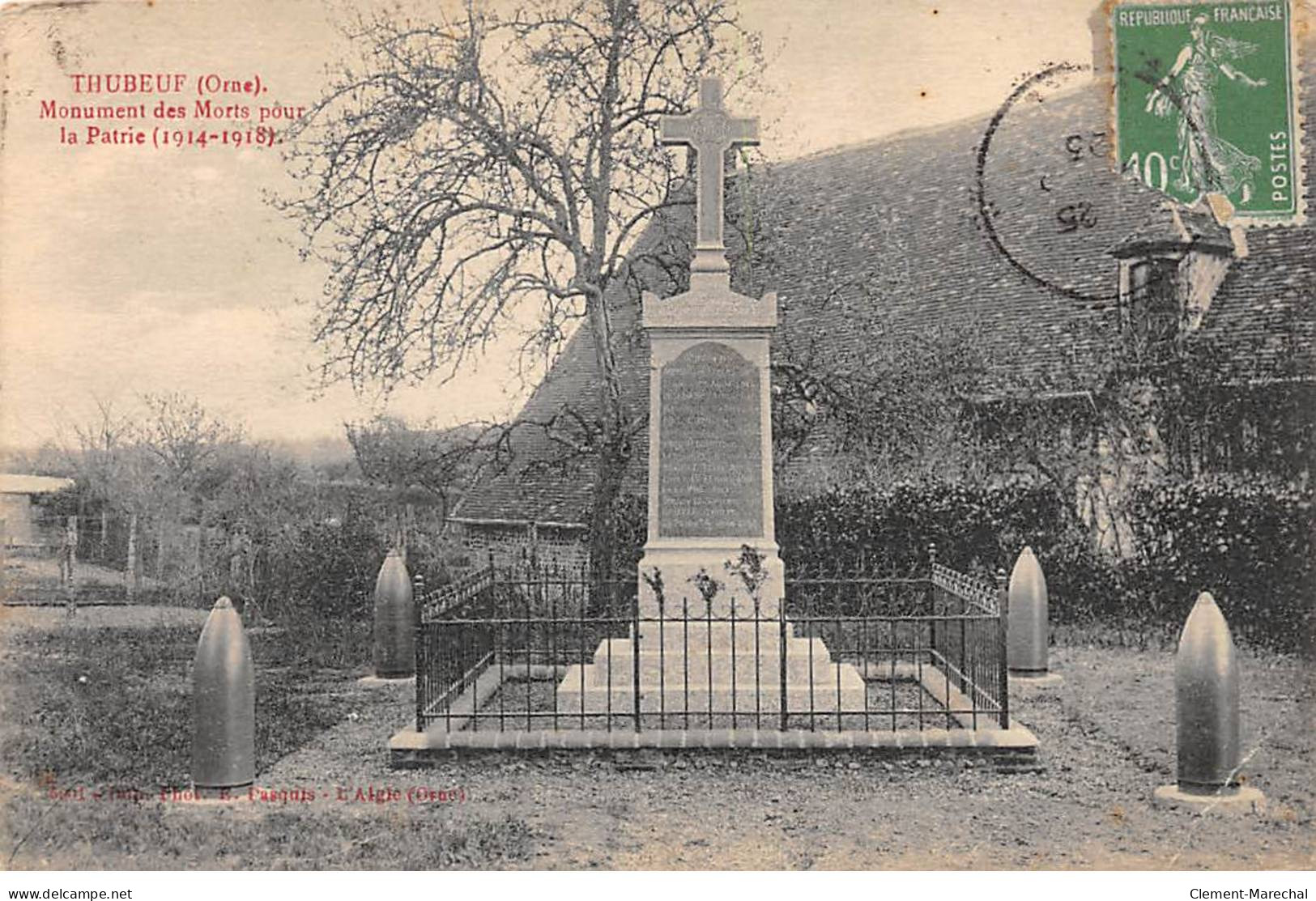 THUBEUF - Monument Des Morts - état - Sonstige & Ohne Zuordnung