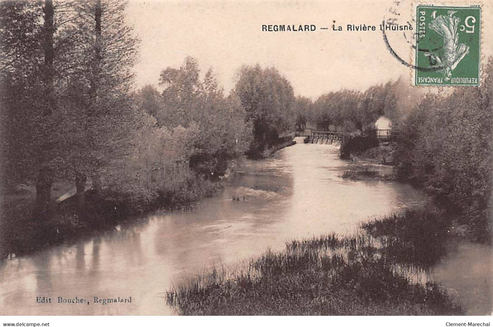 REGMALARD - La Rivière L'Huisne - Très Bon état - Remalard