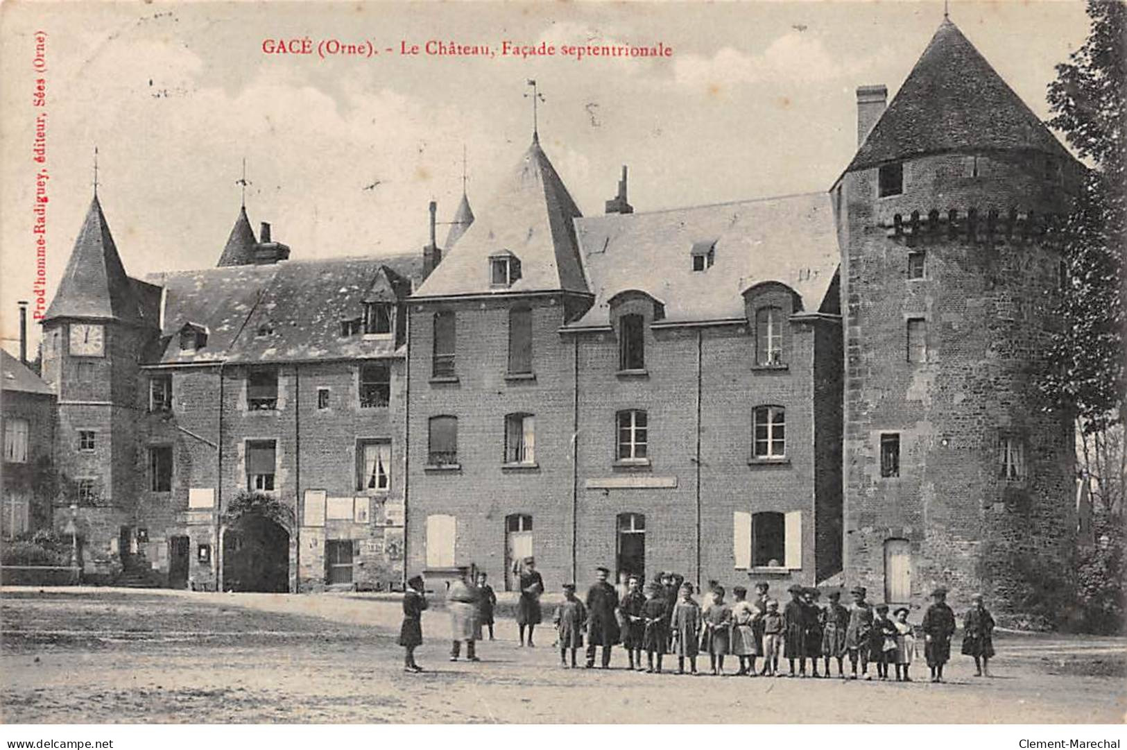 GACE - Le Château, Façade Septentrionale - Très Bon état - Gace