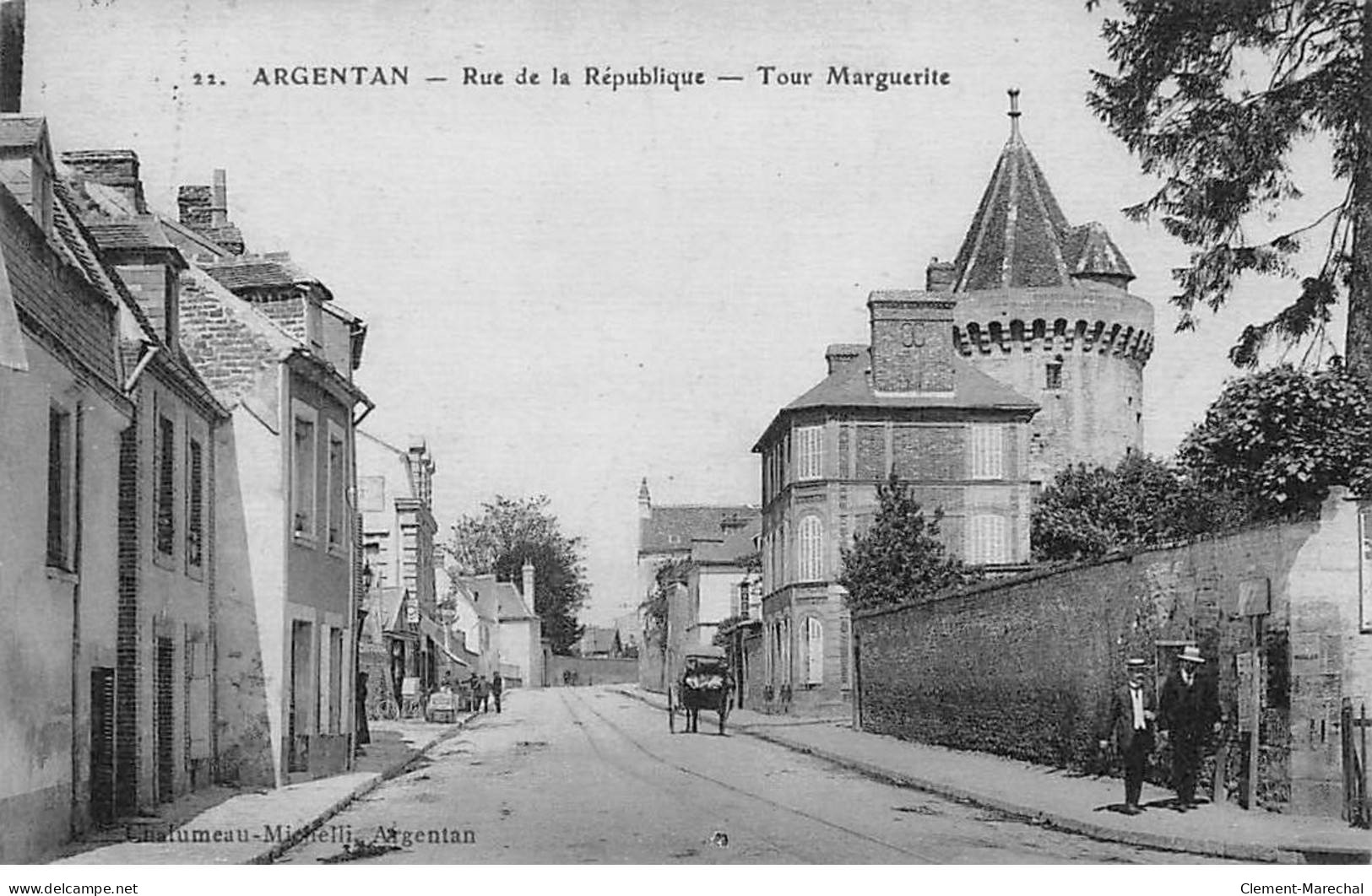 ARGENTAN - Rue De La République - Tour Marguerite - Très Bon état - Argentan