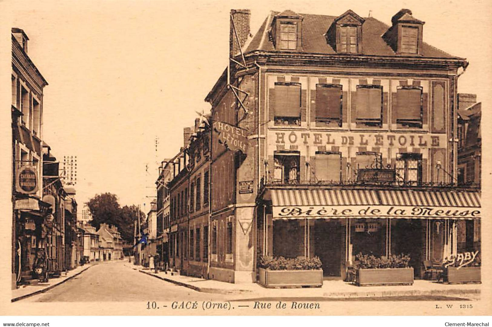 GACE - Rue De Rouen - Très Bon état - Gace