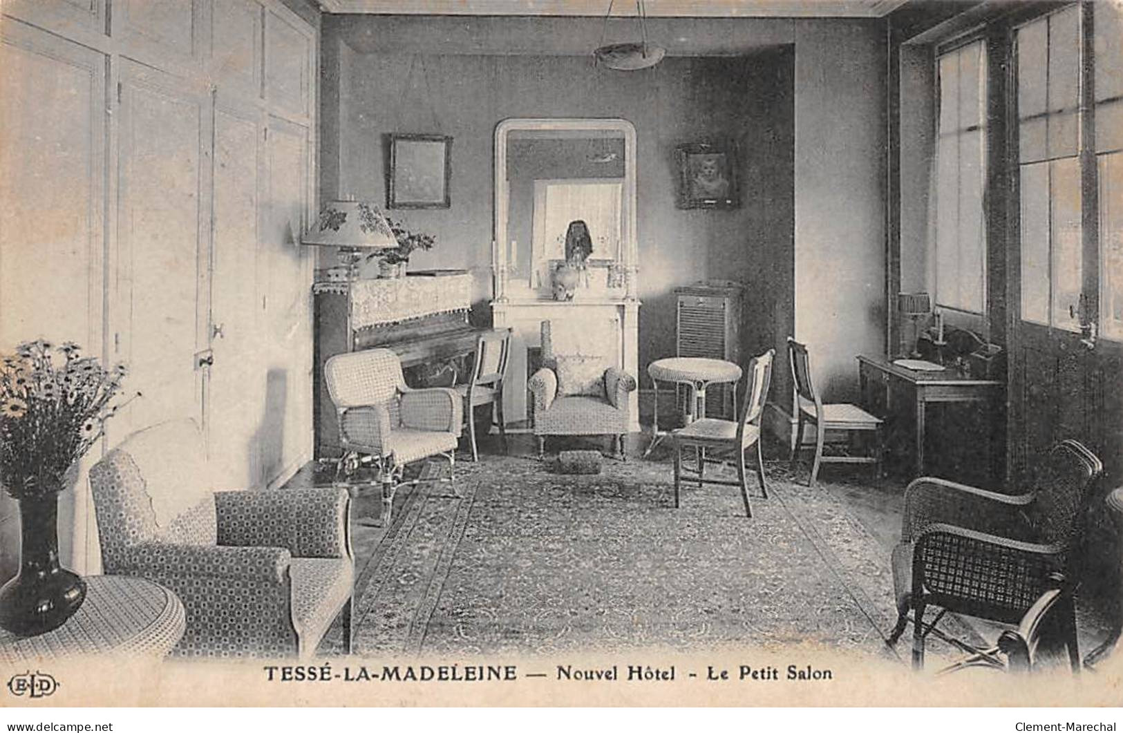 TESSE LA MADELEINE - Nouvel Hôtel - Le Petit Salon - Très Bon état - Andere & Zonder Classificatie