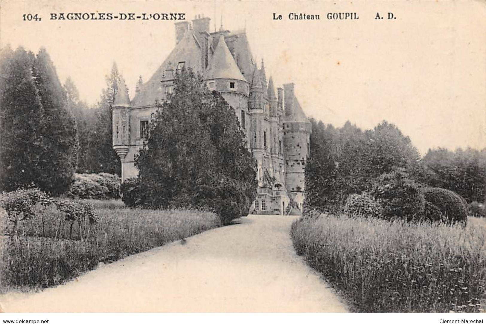 BAGNOLES DE L'ORNE - Le Château Goupil - Très Bon état - Bagnoles De L'Orne