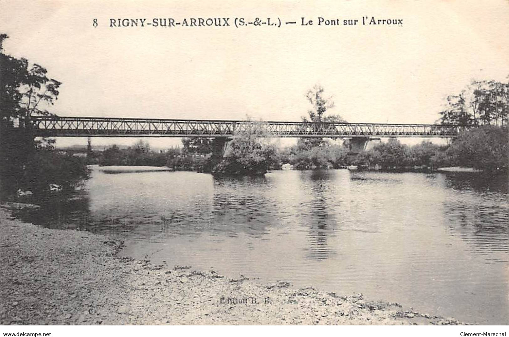 RIGNY SUR ARROUX - Le Pont Sur L'Arroux - Très Bon état - Otros & Sin Clasificación