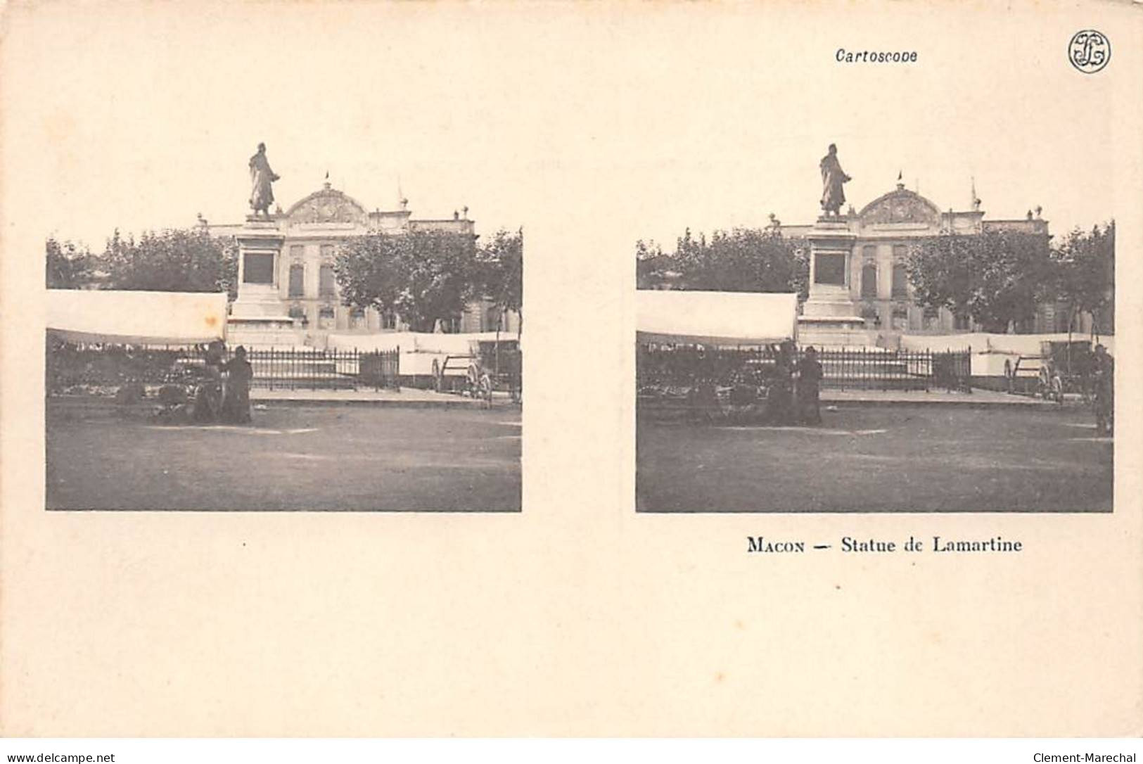 MACON - Statue De Lamartine - Très Bon état - Macon