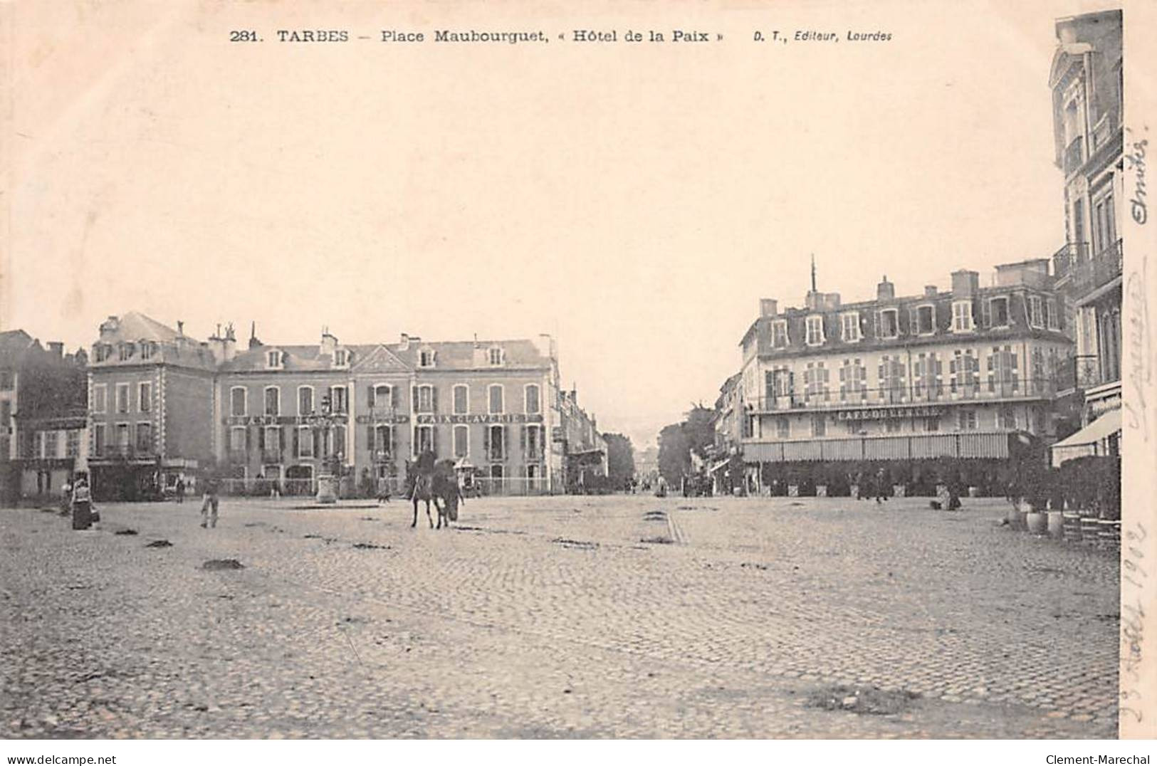 TARBES - Place Maubourguet - Hôtel De La Paix - Très Bon état - Tarbes