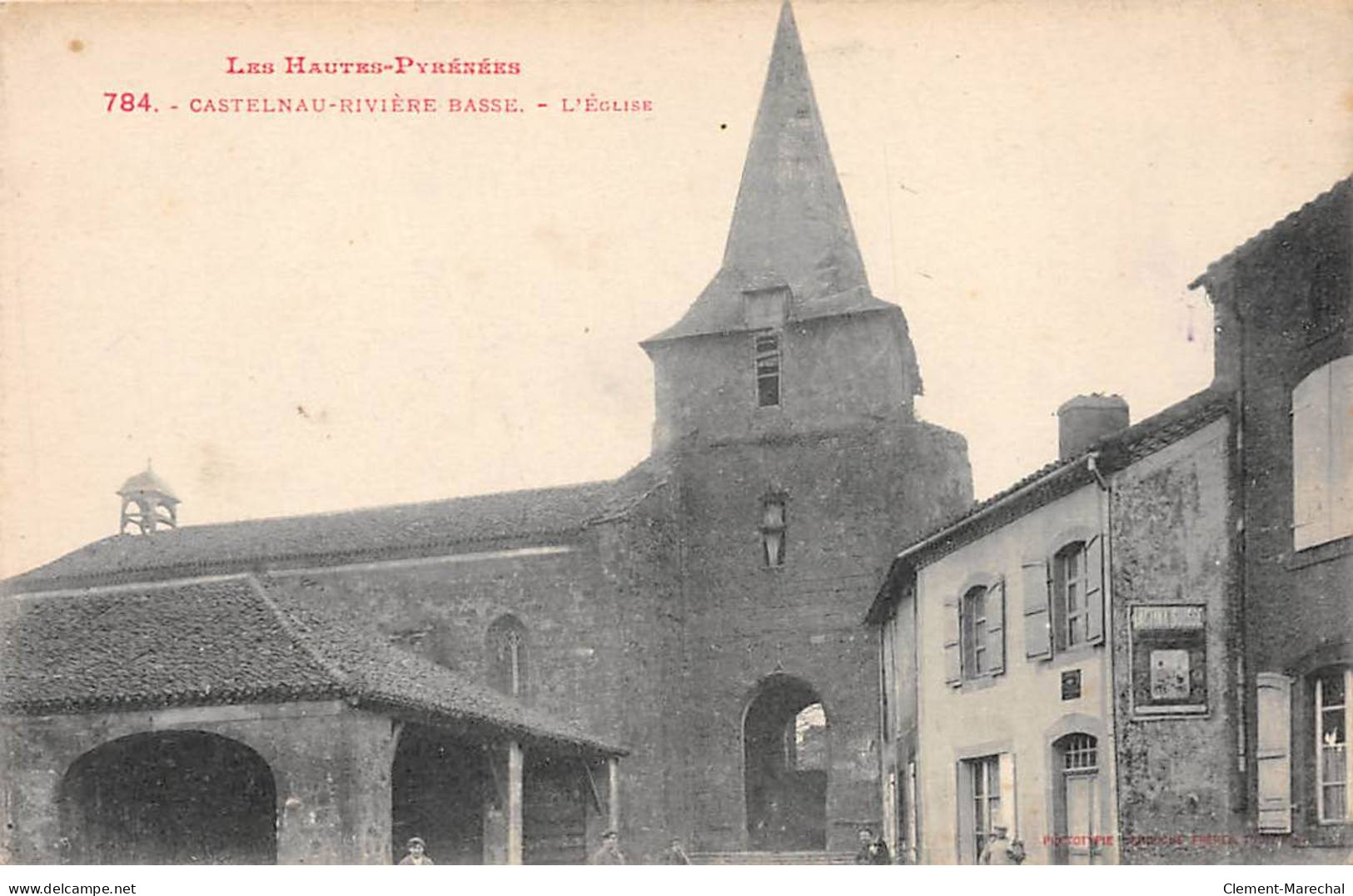 CASTELNAU RIVIERE BASSE - L'Eglise - Très Bon état - Castelnau Riviere Basse