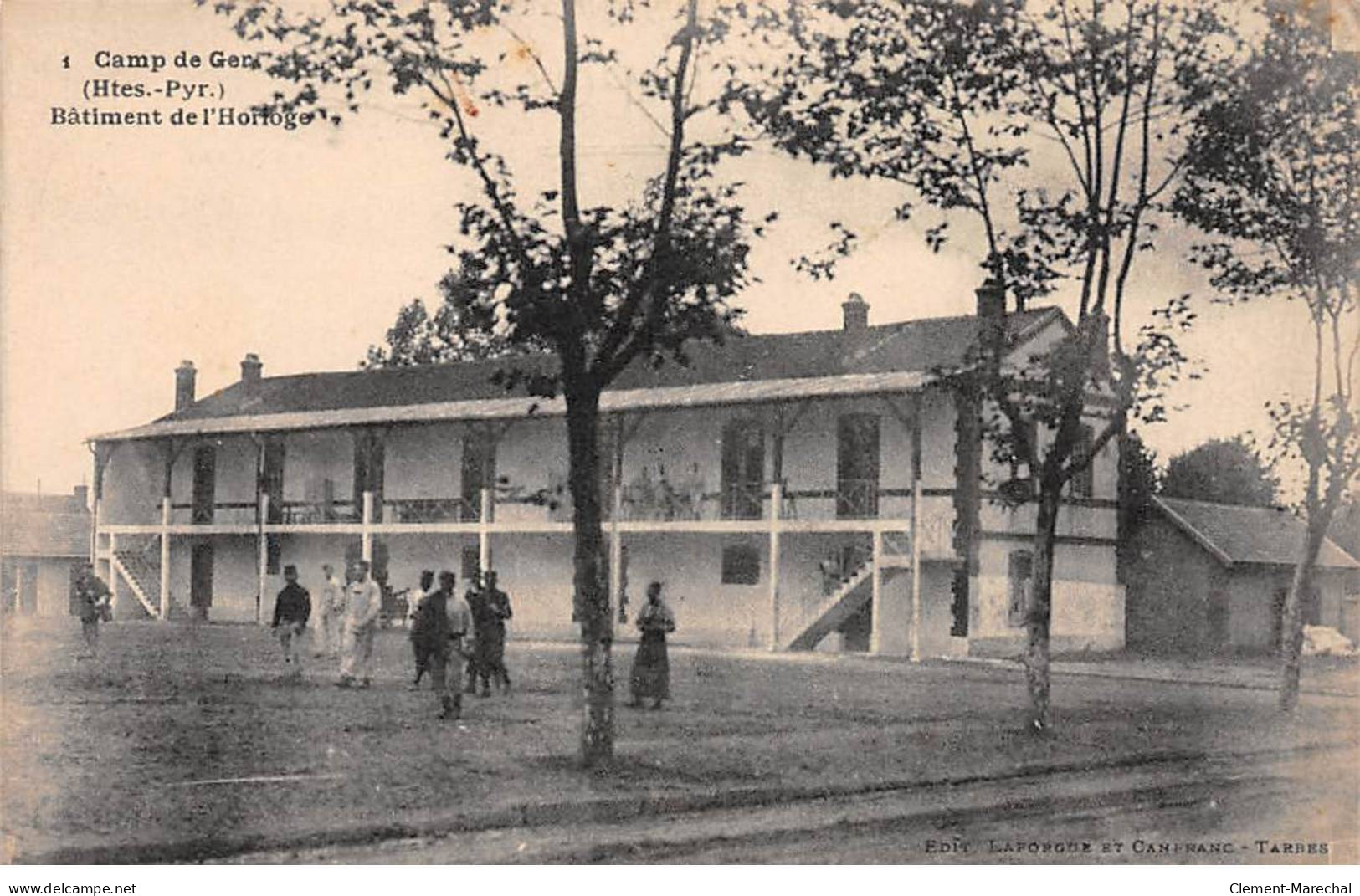 CAMP DE GER - Bâtiment De L'Horloge - Très Bon état - Altri & Non Classificati