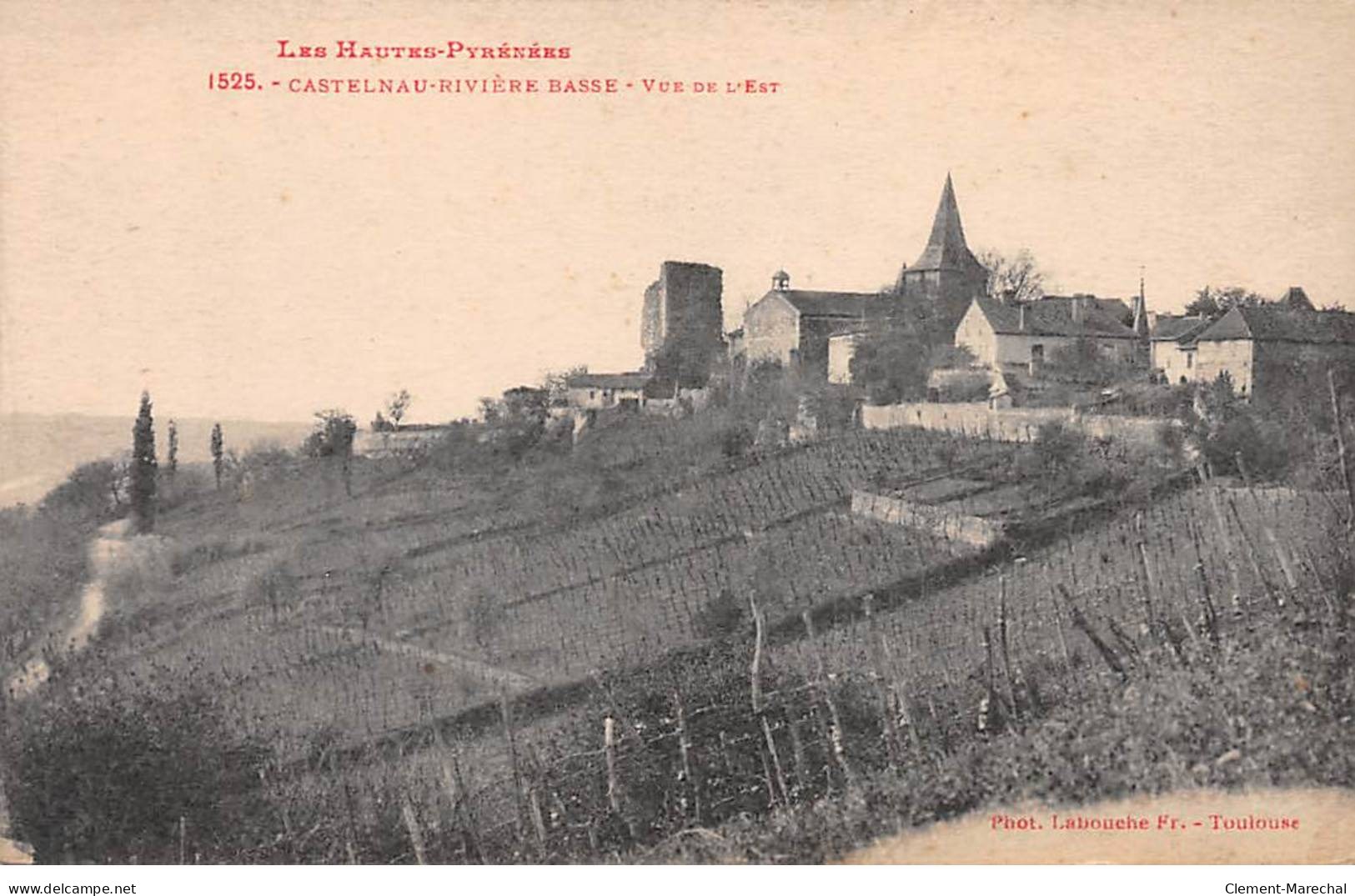 CASTELNAU RIVIERE BASSE - Vue De L'Est - Très Bon état - Castelnau Riviere Basse