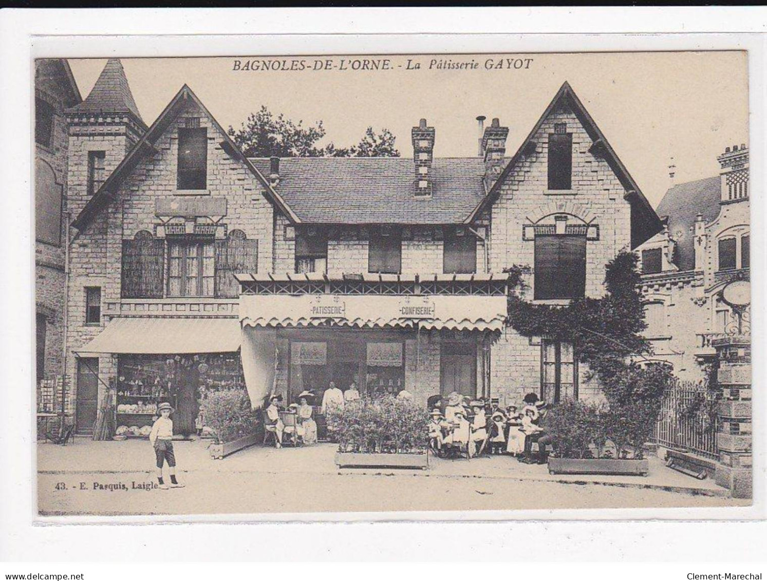 BAGNOLES-DE-L'ORNE : La Pâtisserie GAYOT - Très Bon état - Bagnoles De L'Orne