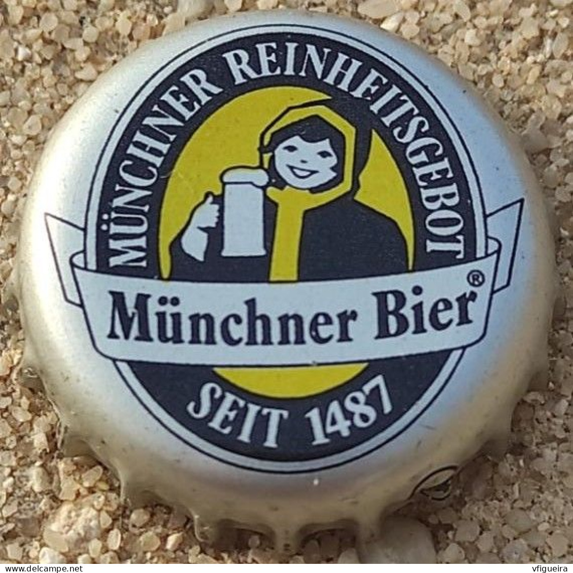 Allemagne Capsule Bière Beer Crown Cap Münchner Bier Reinhfitsgebot SU - Bière