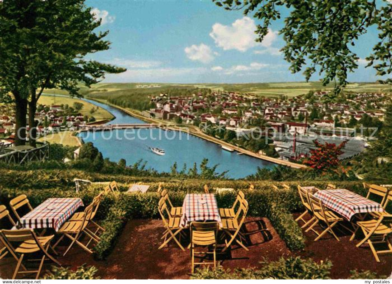 72636128 Kettwig Cafe Restaurant Haus Seeblick Gartenterrasse Panorama Kettwig - Essen