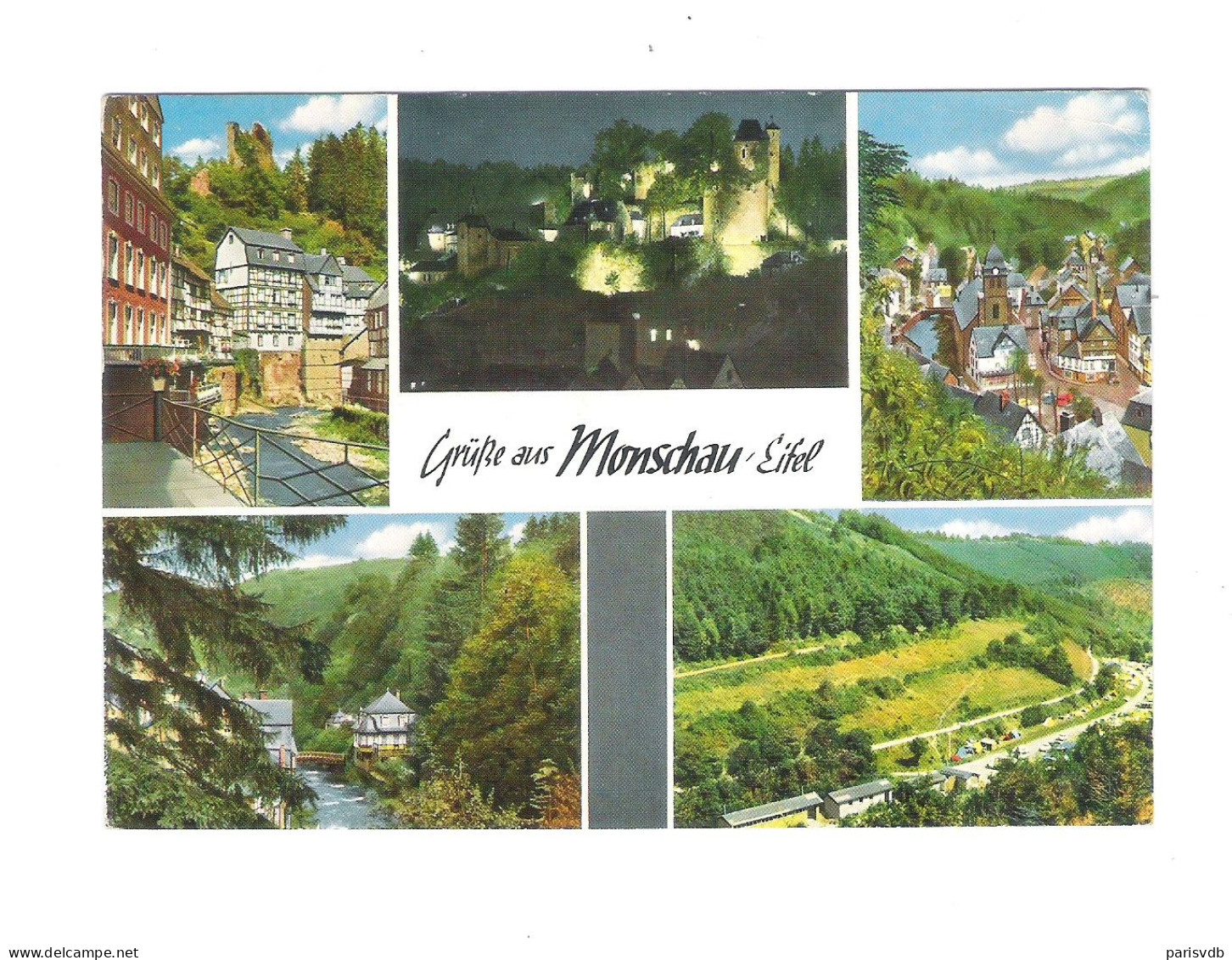 MONSCHAU - GRUSSE AUS MONSCHAU EIFEL  (D 114) - Monschau