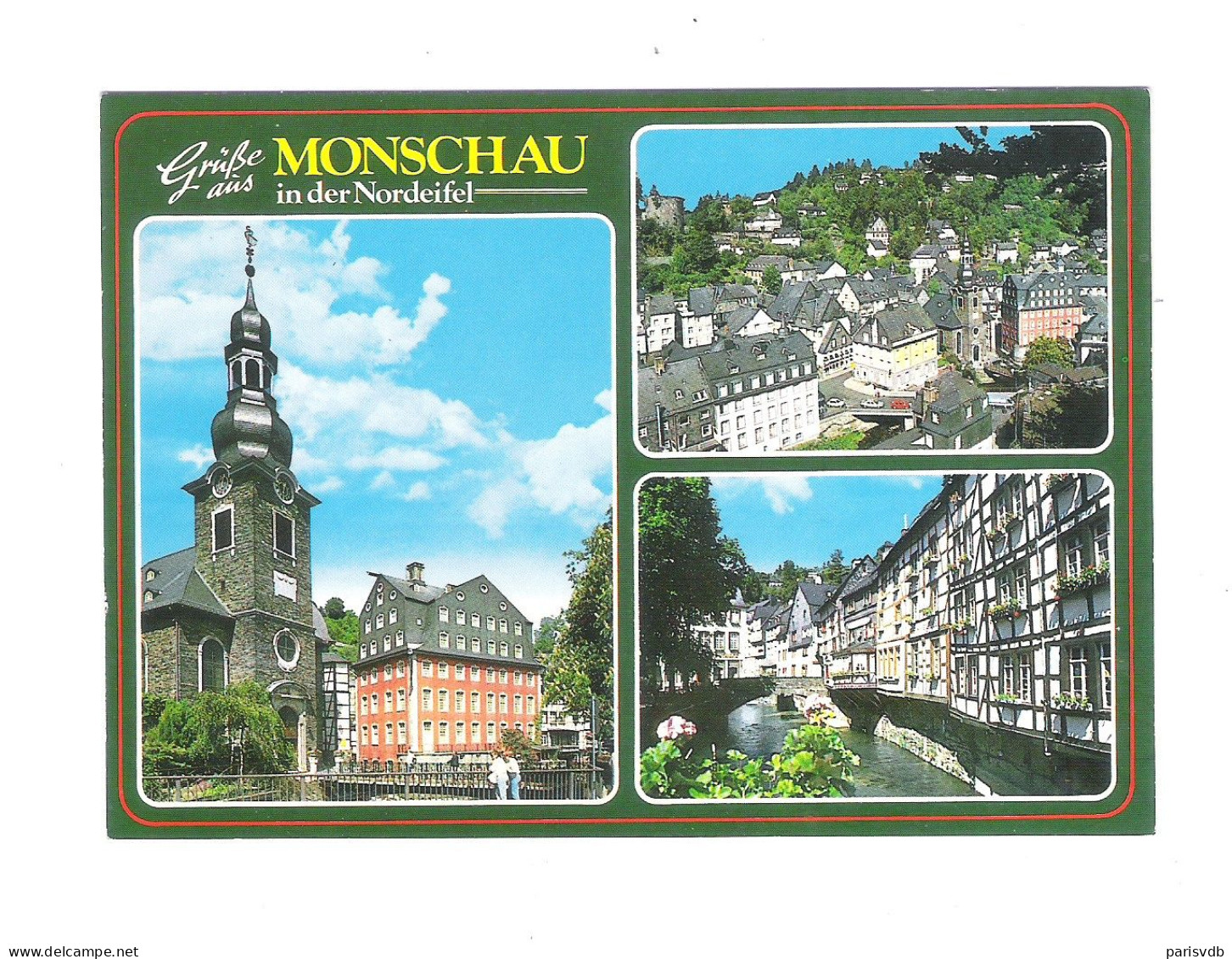 MONSCHAU - GRUSSE AUS MONSCHAU IN DER NORDEIFEL   (D 118) - Monschau