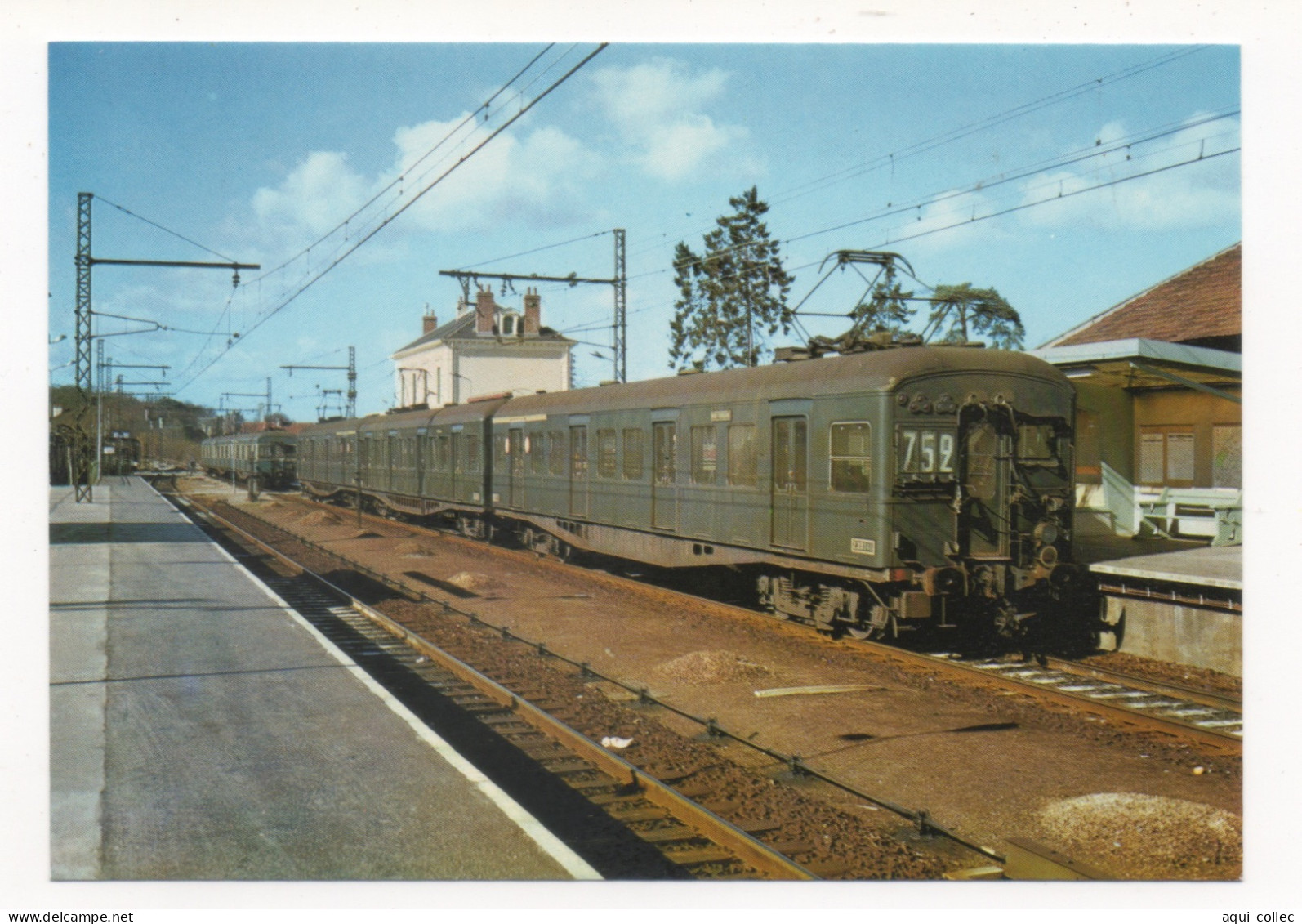 17986 - METROPOLITAIN DE PARIS LIGNE DE SCEAUX , RAME DE 3 MOTRICES Z ( 1938) - Metro