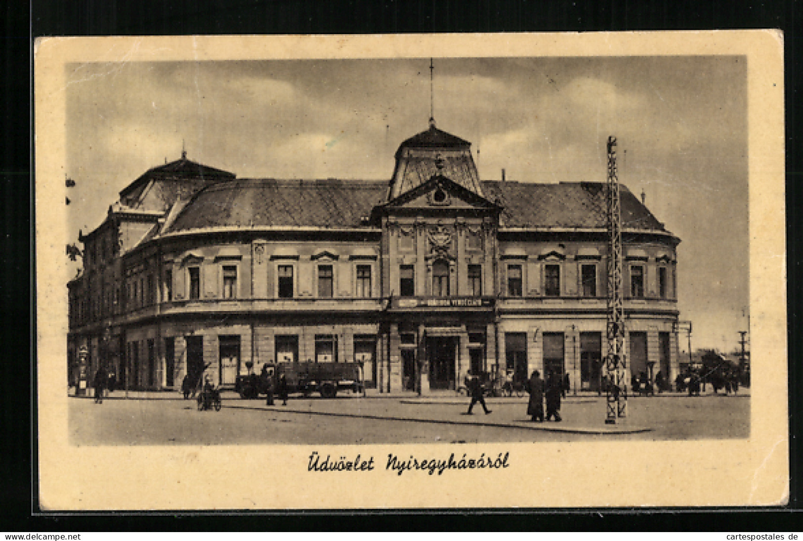 AK Nyiregyházá, Gebäudeansicht  - Hongrie