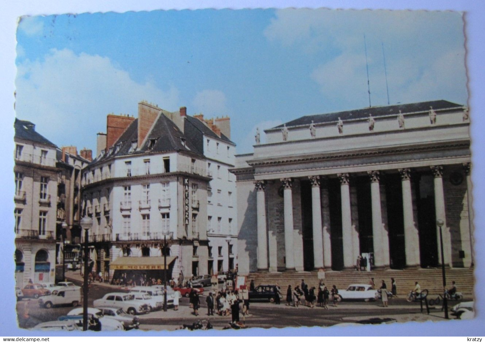 FRANCE - LOIRE ATLANTIQUE - NANTES - Place Et Théâtre Groslin - Nantes