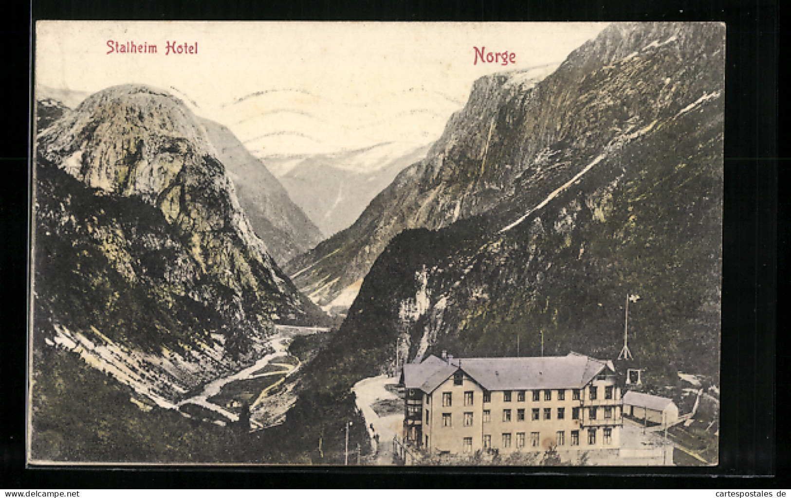 AK Stalheim, Hotel Stalheim  - Norvège