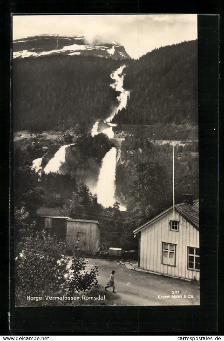 AK Romsdal, Vermafossen  - Norvège