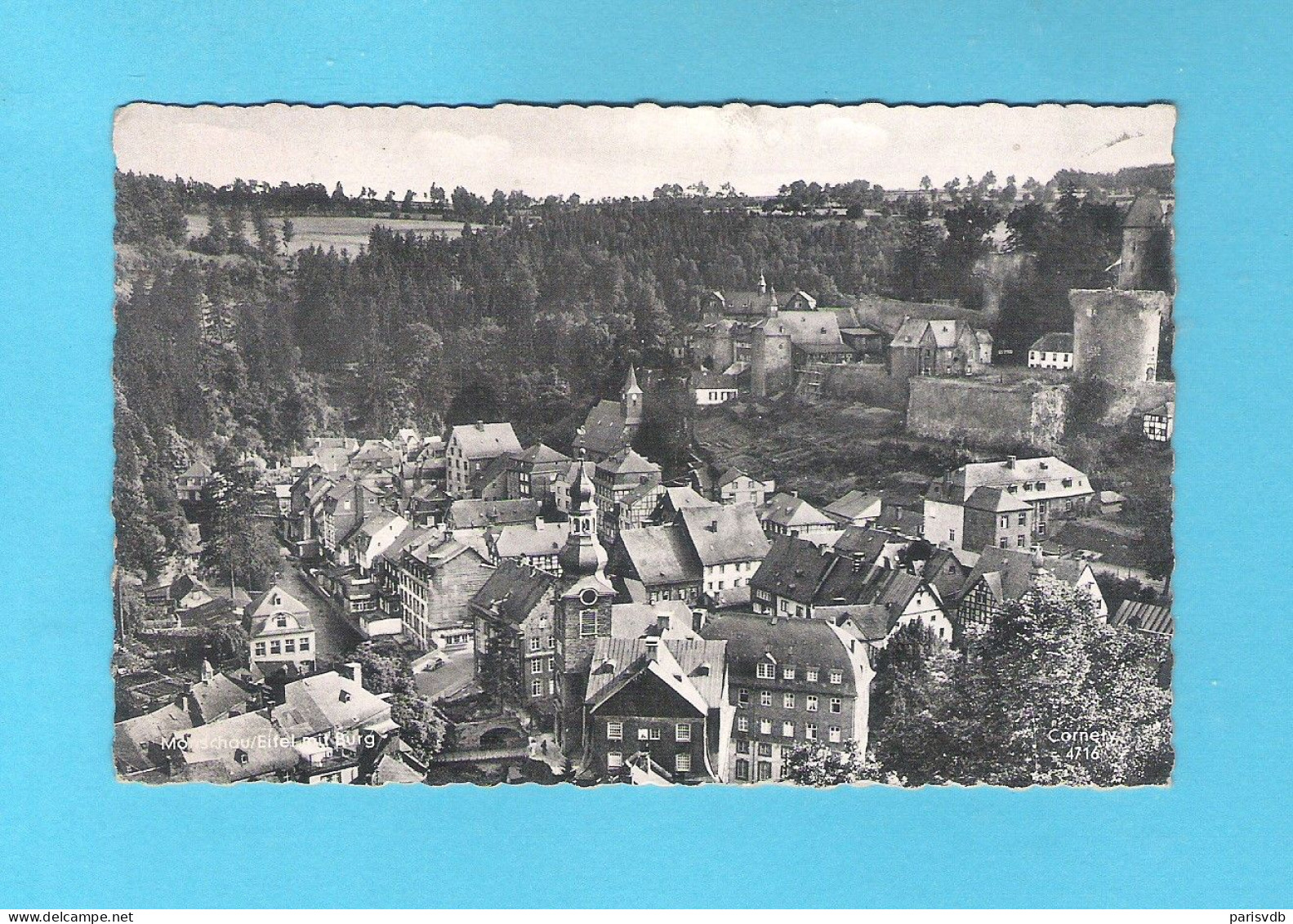 MONSCHAU -  BURG MIT JUGENDHERBERGE  (D 129) - Monschau