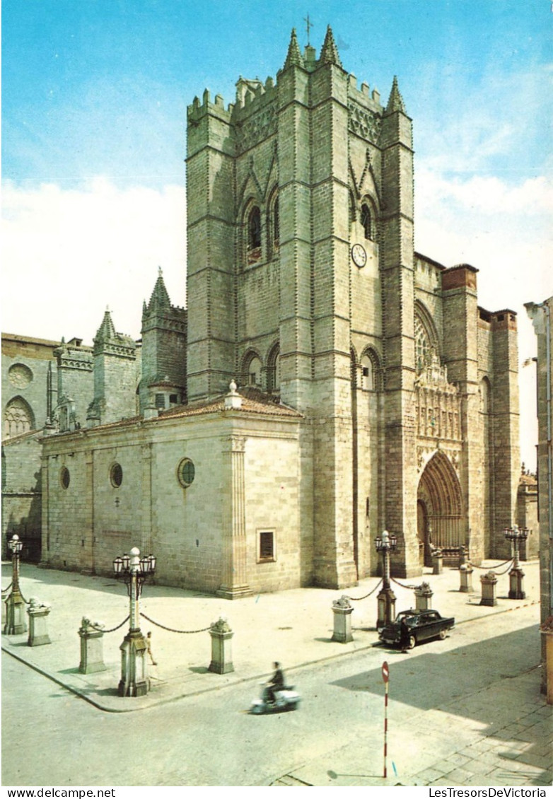 ESPAGNE - Avila - Vue Générale De L'église - Colorisé - Carte Postale - Ávila