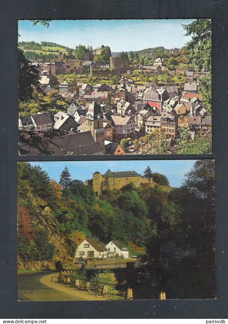 MONSCHAU -  2  POSTKAARTEN  (D 132) - Monschau