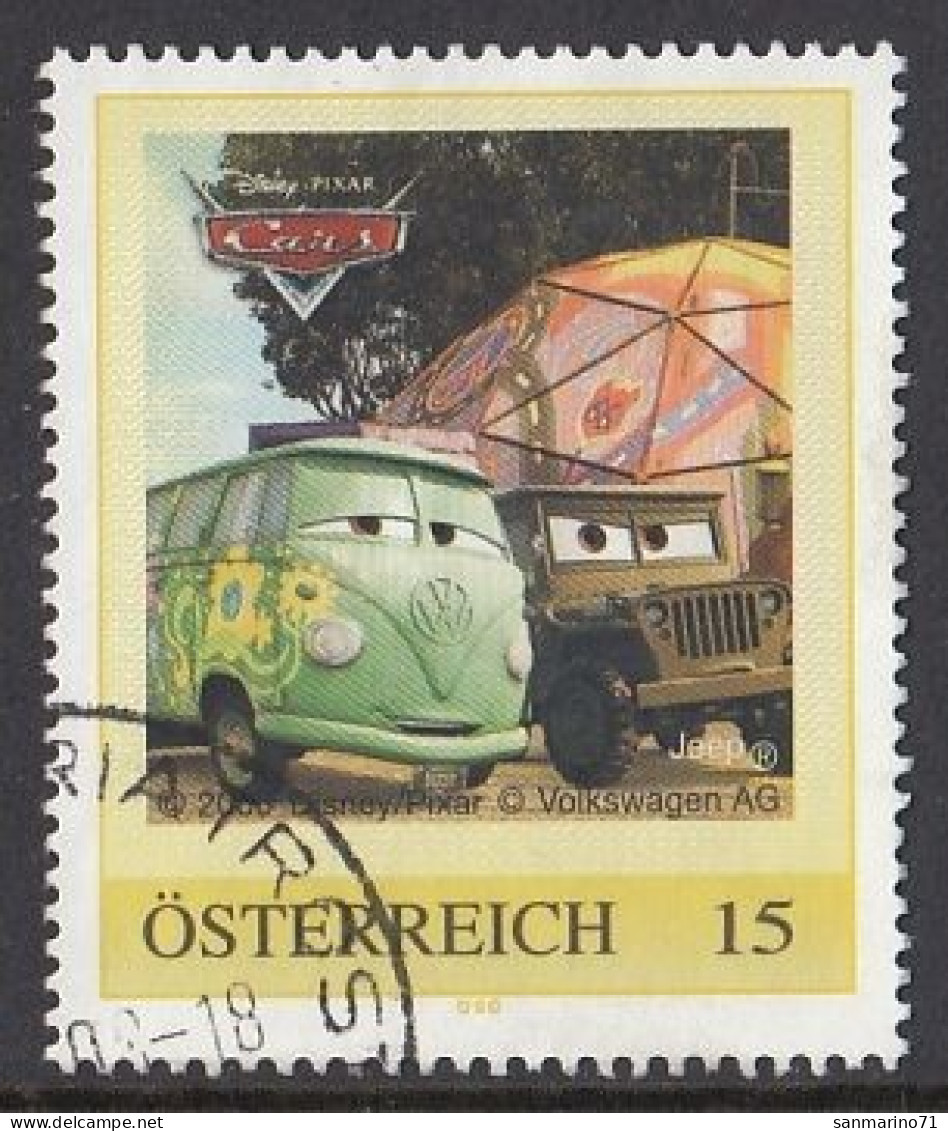 AUSTRIA 23,personal,used,hinged,cars - Personnalized Stamps