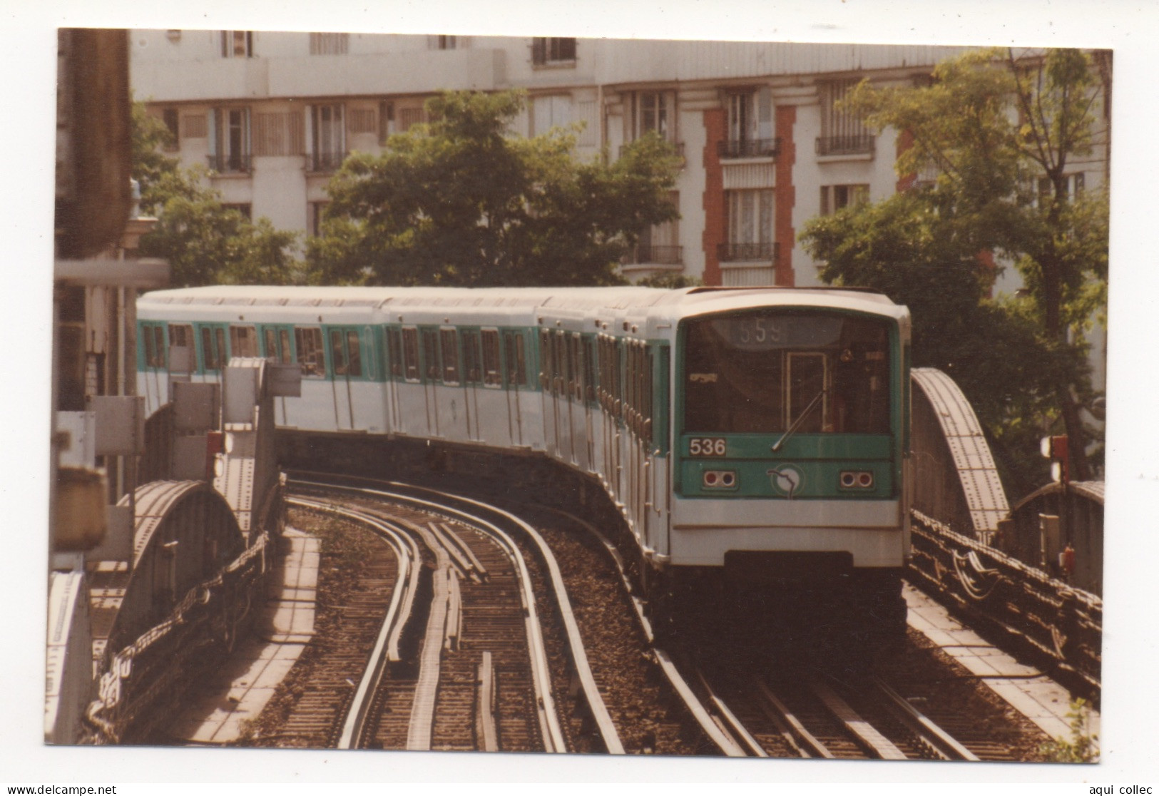 MÉTRO DE PARIS (75) . LIGNE 5. GARE D'AUSTERLITZ . 29 AOÛT 1994 - Metro